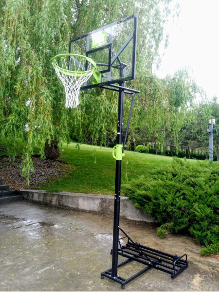 Пересувний баскетбольний щит Polestar EXIT green/black 